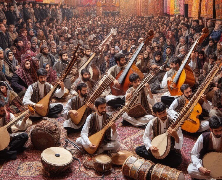 اجرای موسیقی بومی در ایران