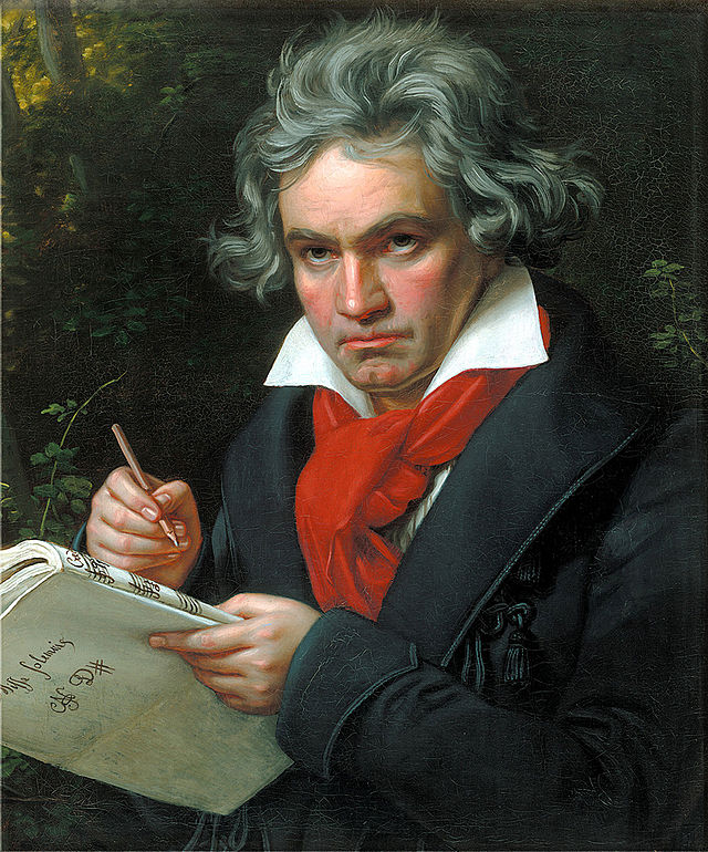 Beethoven composant la Missa Solemnis par Joseph Carl Stieler portrait a l huile 1819 ou 1820©Beethoven Haus Bonn - معروف ترین نوازندگان پیانو
