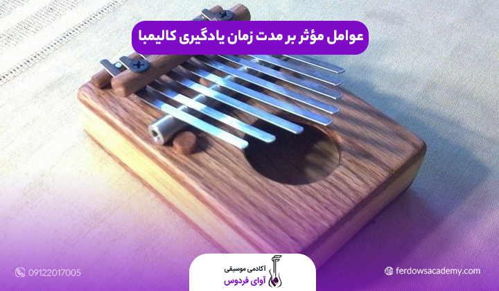 عوامل مؤثر بر مدت زمان یادگیری کالیمبا