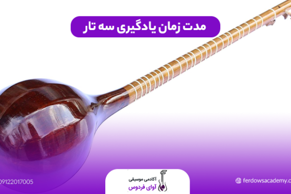 مدت زمان یادگیری سه تار